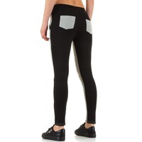 Pantalons pour dames de la meilleure mode - Gris Noir