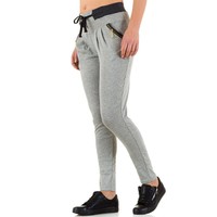 Dames broek van Best Fashion - licht grijs