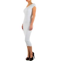 Damen Kleid von Moewy one size - white
