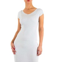 Damen Kleid von Moewy one size - white