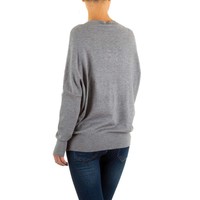 Frauen Pullover von Moewy Gr. eine Größe - grau