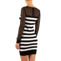 Damen Kleid von Enzoria Gr. one size - black