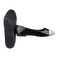 Damen Ballerinas - schwarz