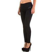 Damen Jeans von Laulia schwarz