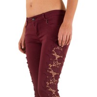 Damen Jeans von Laulia wine
