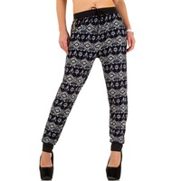 Damen Hosen von Best Fashion Gr. eine Größe - blau