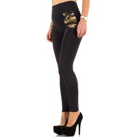 Damen Leggings von Best Fashion Gr. one size - grey
