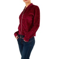 Damen Jacke - wine
