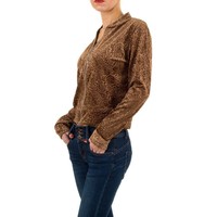 Damen Jacke - taupe