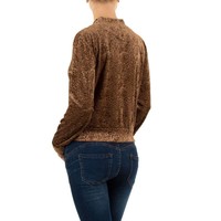 Damen Jacke - taupe