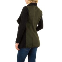 Damen Strickjacke von Best Emilie - schwarz/grün