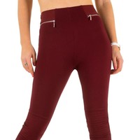 Dames jeans van Best Emilie - bordeaux