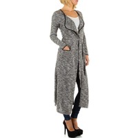 Dames vest van Best Emilie - grijs