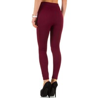 Damen Leggings von Best Fashion Gr. one size - wine