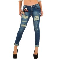 Damen Jeans von Mozzaar - blue