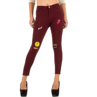 Damen Jeans von Girl Vivi - wine