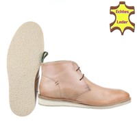 Leder Herren Freizeitschuhe von COOLWALK - tan