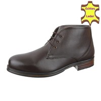Leder Herren Freizeitschuhe von COOLWALK - brown