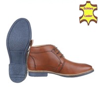 Leder Herren Freizeitschuhe von COOLWALK - tan
