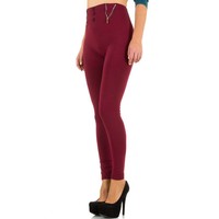 Damen Leggings von Best Fashion one size - wine