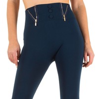 Dames legging van Best Fashion one size - blauw