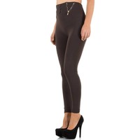 Damen Leggings von Best Fashion Gr. one size - brown