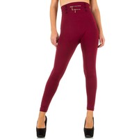 Damen Leggings von Best Fashion Gr. one size - wine