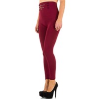 Damen Leggings von Best Fashion Gr. one size - wine