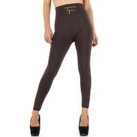 Dames Leggings van Best Fashion one size - Taupe