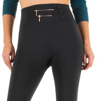 Damen Leggings von Best Fashion Gr. one size - grey