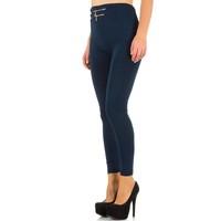 Dames Leggings van Best Fashion one size - Blauw