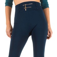 Dames Leggings van Best Fashion one size - Blauw