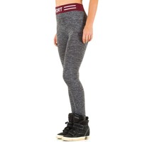Damen Leggings von Best Fashion Gr. one size - bordeaux