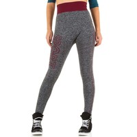 Damen Leggings von Best Fashion Gr. one size - bordeaux