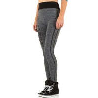 Damen Leggings von Best Fashion Gr. one size - black