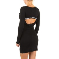 Damen Kleid von Sixth June - noir