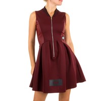Damen Kleid - dunkelrot