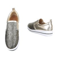 Damen Freizeitschuhe - gold