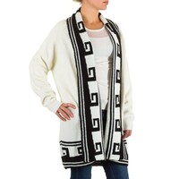 Damen Strickjacke von Cherry Berry - white
