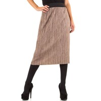 Damen Rock - beige