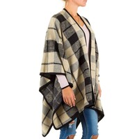 Damen Poncho von Best Fashion Gr. one size - cream