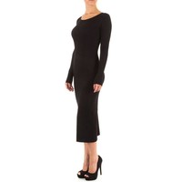 Damen Kleid von Moewy Gr. one size - black