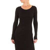 Damen Kleid von Moewy Gr. one size - black