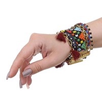Damen Armband - bordeaux