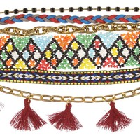 Damen Armband - bordeaux