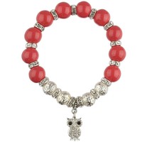Damen Armband - coral