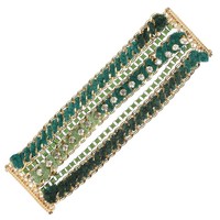 Damen Armband - green
