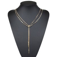 Damen Halskette - gold