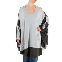 Damen Tunika Gr. one size - L.grey