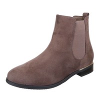 Damen Stiefeletten khaki